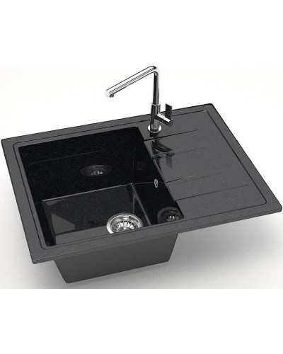 Кухонная мойка Marrbaxx Анастасия Z150 черный глянец Z150Q004