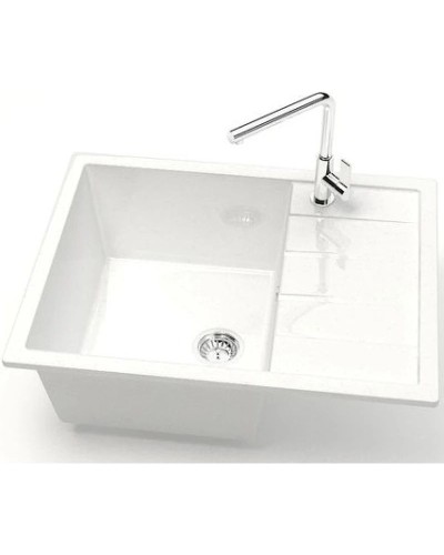 Кухонная мойка Marrbaxx Катрин Z151 белый лёд глянец Z151Q001