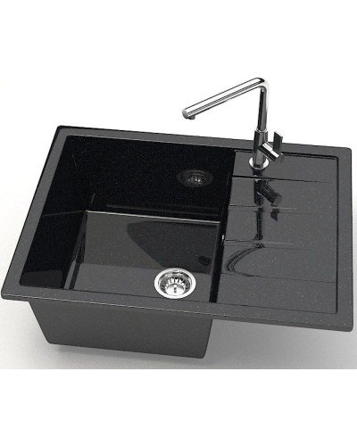 Кухонная мойка Marrbaxx Катрин Z151 черный глянец Z151Q004