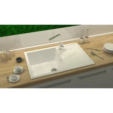 Кухонная мойка Marrbaxx Джоли Z161 белый лёд глянец Z161Q001