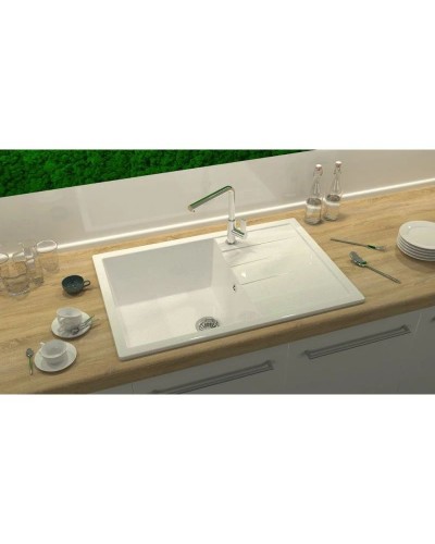 Кухонная мойка Marrbaxx Джоли Z161 белый лёд глянец Z161Q001