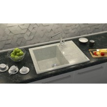 Кухонная мойка Marrbaxx Анастасия Z150 светло-серый глянец Z150Q010