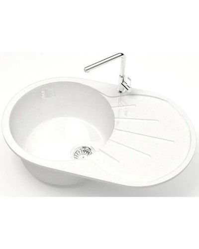 Кухонная мойка Marrbaxx Касандра Z110 белый лёд глянец Z110Q001