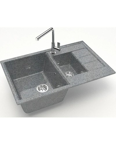 Кухонная мойка Marrbaxx Блонди Z210 темно-серый глянец Z210Q008