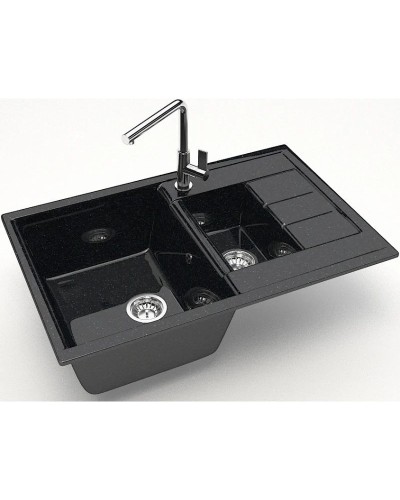 Кухонная мойка Marrbaxx Блонди Z210 черный глянец Z210Q004