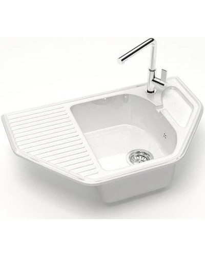 Кухонная мойка Marrbaxx Рики Z22 белый лёд глянец Z022Q001