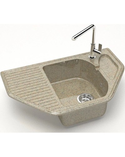 Кухонная мойка Marrbaxx Рики Z22 песочный глянец Z022Q005
