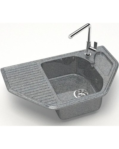 Кухонная мойка Marrbaxx Рики Z22 темно-серый глянец Z022Q008