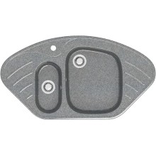 Кухонная мойка Marrbaxx Аделис Z23 темно-серый глянец Z023Q008