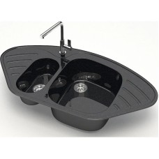 Кухонная мойка Marrbaxx Аделис Z23 черный глянец Z023Q004