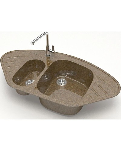 Кухонная мойка Marrbaxx Аделис Z23 терракот глянец Z023Q009