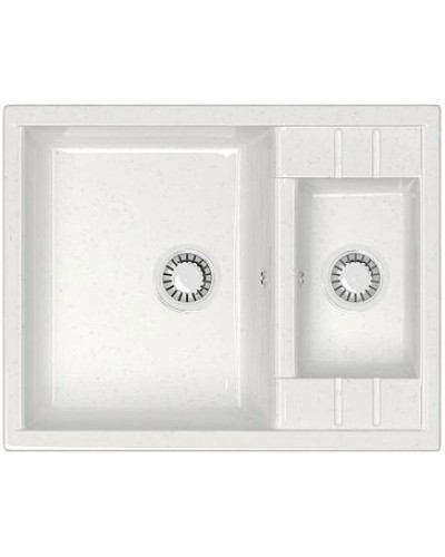 Кухонная мойка Marrbaxx Жаклин Z190 белый лёд глянец Z190Q001