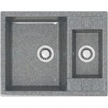 Кухонная мойка Marrbaxx Жаклин Z190 темно-серый глянец Z190Q008