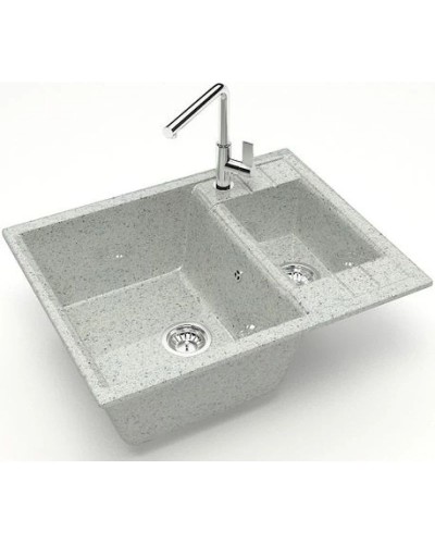 Кухонная мойка Marrbaxx Жаклин Z190 светло-серый глянец Z190Q010