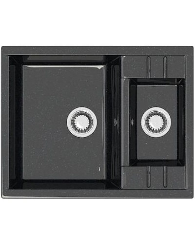 Кухонная мойка Marrbaxx Жаклин Z190 черный глянец Z190Q004