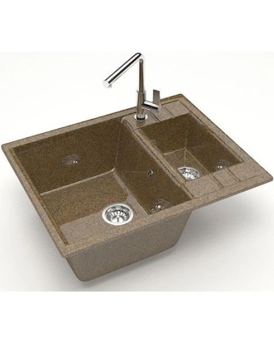 Кухонная мойка Marrbaxx Жаклин Z190 терракот глянец Z190Q009