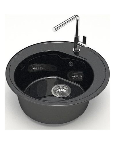 Кухонная мойка Marrbaxx Черая Z3 черный глянец Z003Q004