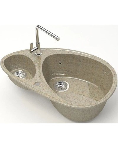 Кухонная мойка Marrbaxx Эмма Z13 песочный глянец Z013Q005