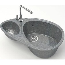 Кухонная мойка Marrbaxx Эмма Z13 темно-серый глянец Z013Q008