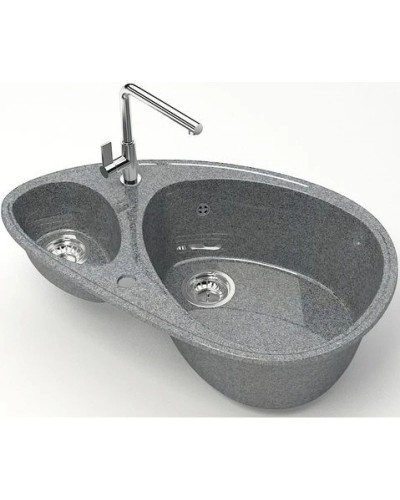 Кухонная мойка Marrbaxx Эмма Z13 темно-серый глянец Z013Q008