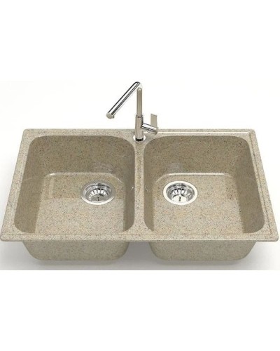 Кухонная мойка Marrbaxx Скай Z260 песочный глянец Z260Q005