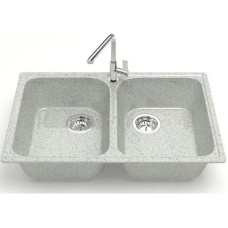 Кухонная мойка Marrbaxx Скай Z260 светло-серый глянец Z260Q010