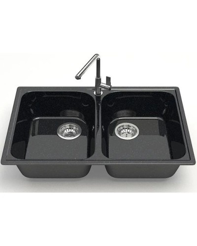 Кухонная мойка Marrbaxx Скай Z260 черный глянец Z260Q004