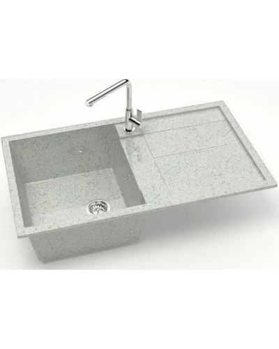 Кухонная мойка Marrbaxx Рони Z17 светло-серый глянец Z017Q010