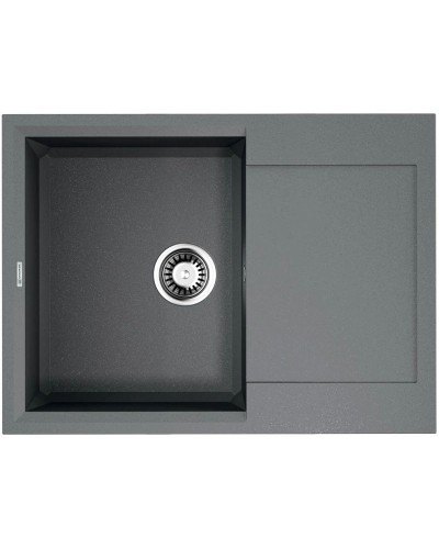 Кухонная мойка Tetogranit Omoikiri Sakaime 68-GR ленинградский серый 4993545