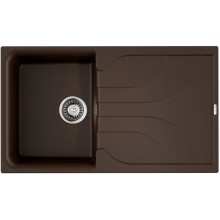 Кухонная мойка Tetogranit Omoikiri Yasugata 86-DC темный шоколад 4993872