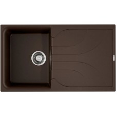 Кухонная мойка Tetogranit Omoikiri Yasugata 86-DC темный шоколад 4993872