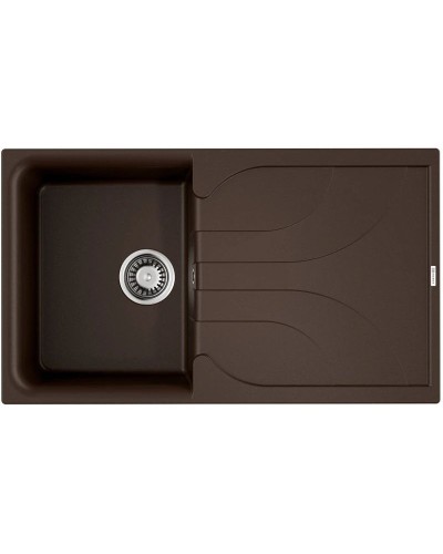Кухонная мойка Tetogranit Omoikiri Yasugata 86-DC темный шоколад 4993872