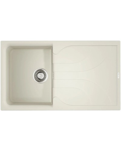 Кухонная мойка Tetogranit Omoikiri Yasugata 86-WH белый 4993871