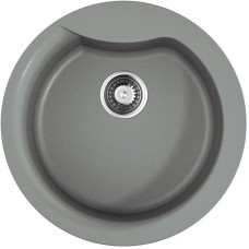 Кухонная мойка Tetogranit Omoikiri Yasugata 48R-GR ленинградский серый 4993547