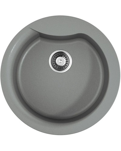 Кухонная мойка Tetogranit Omoikiri Yasugata 48R-GR ленинградский серый 4993547