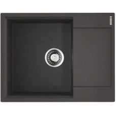 Кухонная мойка Artgranit Omoikiri Daisen 65-BL черный 4993684