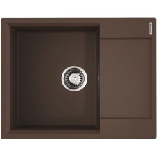 Кухонная мойка Artgranit Omoikiri Daisen 65-DC темный шоколад 4993683