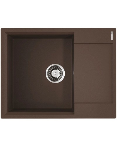 Кухонная мойка Artgranit Omoikiri Daisen 65-DC темный шоколад 4993683