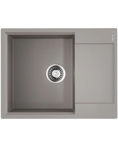 Кухонная мойка Artgranit Omoikiri Daisen 65-GR ленинградский серый 4993682