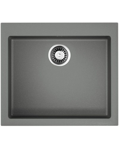 Кухонная мойка Tetogranit Omoikiri Bosen 57-GR ленинградский серый 4993556