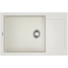 Кухонная мойка Tetogranit Omoikiri Sakaime 78-LB-WH белый 4993903