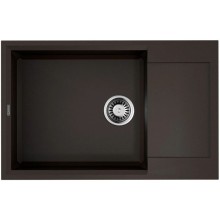 Кухонная мойка Tetogranit Omoikiri Sakaime 78-LB-DC темный шоколад 4993904