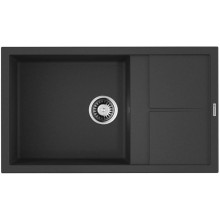 Кухонная мойка Tetogranit Omoikiri Sumi 86-BL черный 4993646