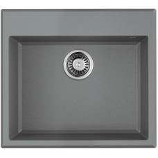 Кухонная мойка Tetogranit Omoikiri Tedori 57-GR ленинградский серый 4993566