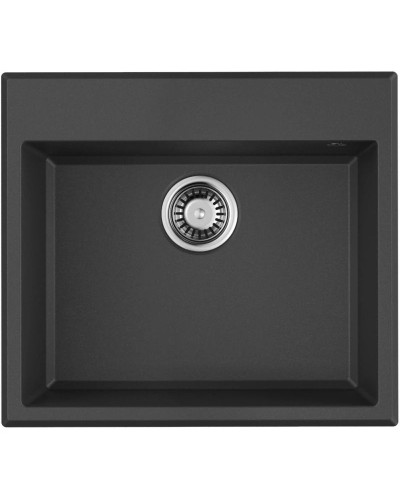 Кухонная мойка Tetogranit Omoikiri Tedori 57-BL черный 4993980