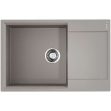 Кухонная мойка Artgranit Omoikiri Daisen 78-LB-GR ленинградский серый 4993690