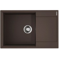Кухонная мойка Artgranit Omoikiri Daisen 78-LB-DC темный шоколад 4993691