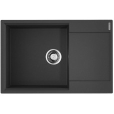 Кухонная мойка Artgranit Omoikiri Daisen 78-LB-BL черный 4993692