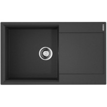 Кухонная мойка Artgranit Omoikiri Daisen 86-BL черный 4993700