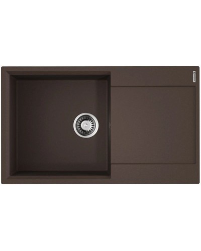 Кухонная мойка Artgranit Omoikiri Daisen 86-DC темный шоколад 4993699